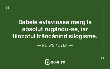 Babele evlavioase merg la absolut rugân...