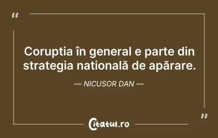 Coruptia în general e parte din strategi... Citeste si: Coruptia în general e parte din strategi...