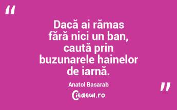 Dacă ai rămas fără nici un ban, caut... Dacă ai rămas fără nici un ban, caut...
