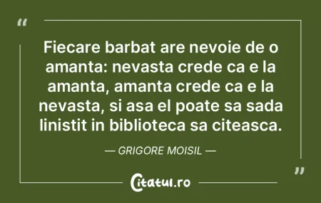 Fiecare barbat are nevoie de o amanta: n...