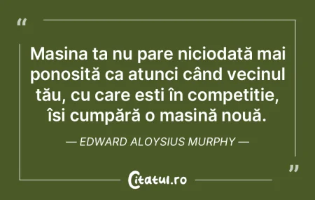 Mașina ta nu pare niciodată mai ponosi...