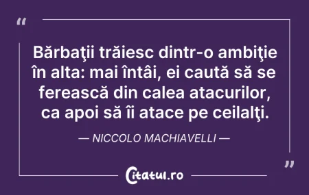 Bărbaţii trăiesc dintr-o ambiţie în...