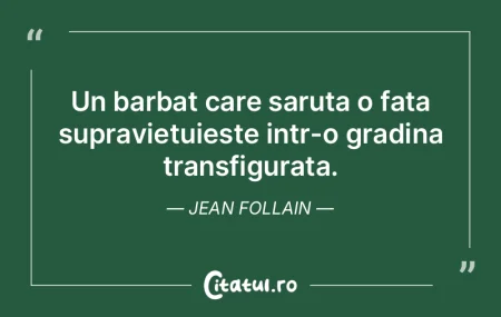 Un barbat care saruta o fata supravietui...