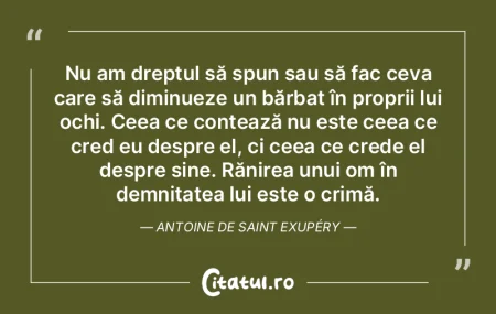 Nu am dreptul să spun sau să fac ceva ...