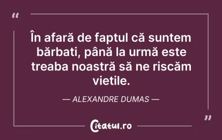 În afară de faptul că suntem bărbaț... În afară de faptul că suntem bărbaț...