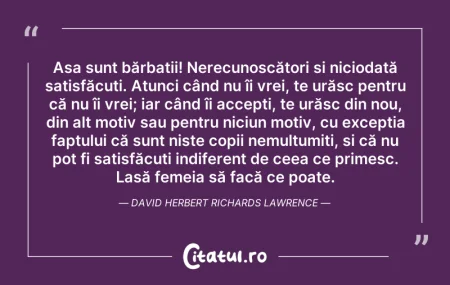 Așa sunt bărbații! Nerecunoscători și ni... Citeste si: Așa sunt bărbații! Nerecunoscători și ni...