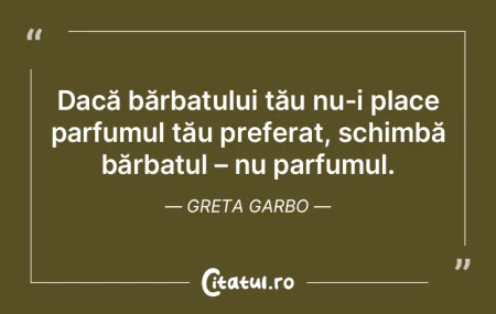 Dacă bărbatului tău nu-i place parfum...
