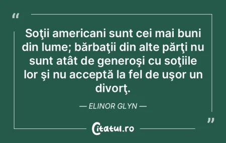 Soţii americani sunt cei mai buni din ... Soţii americani sunt cei mai buni din ...