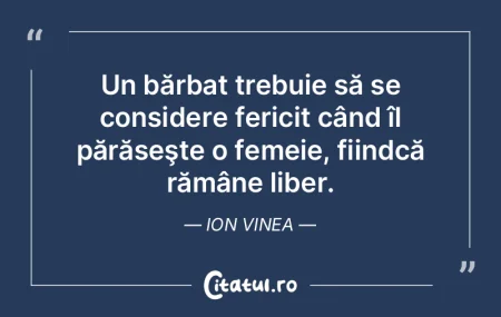 Un bărbat trebuie să se considere feri...