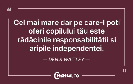 Citeste si: Cel mai mare dar pe care-l poți oferi co...