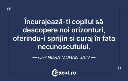 Încurajează-ți copilul să descopere ...