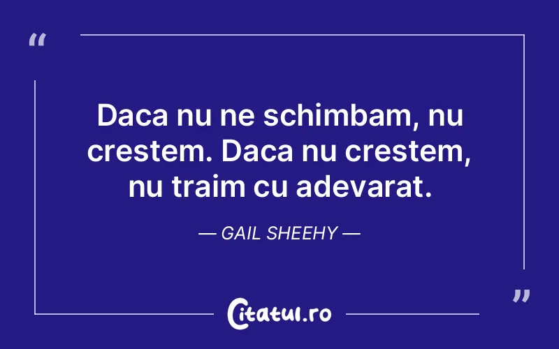 Citat Gail Sheehy - citate copii