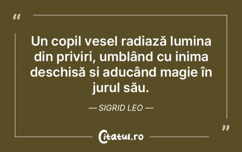 Citat Copii - Citatul.ro