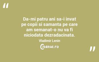 Da-mi patru ani sa-i invat pe copii si s... Da-mi patru ani sa-i invat pe copii si s...