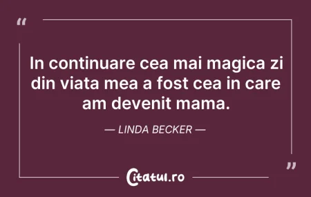 Citeste si: In continuare cea mai magica zi din viat...