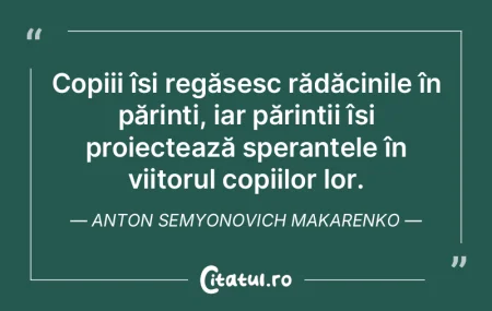Copiii își regăsesc rădăcinile în ...