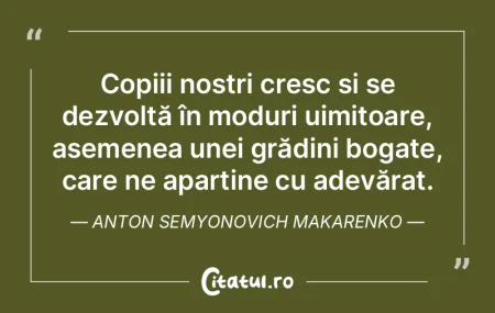 Copiii noștri cresc și se dezvoltă î... Copiii noștri cresc și se dezvoltă î...