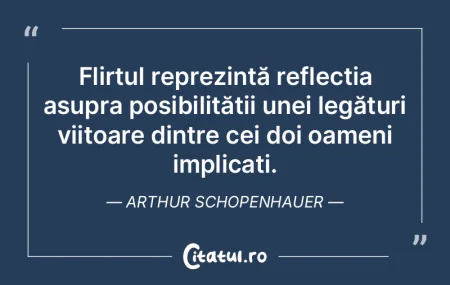 Flirtul reprezintă reflecția asupra po... Flirtul reprezintă reflecția asupra po...