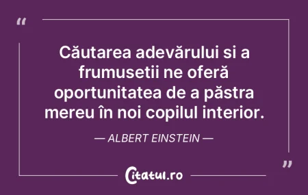 Căutarea adevărului și a frumuseții ...