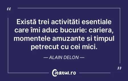 Există trei activități esențiale car...