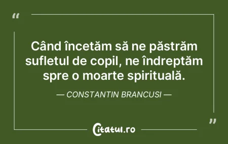 Când încetăm să ne păstrăm sufletu...