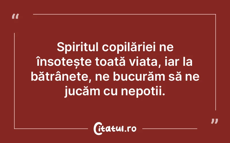 Citat Autor necunoscut - citate copii