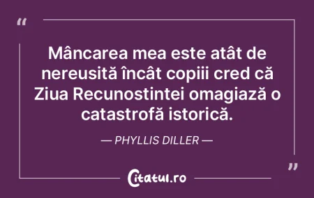 Mâncarea mea este atât de nereușită ...