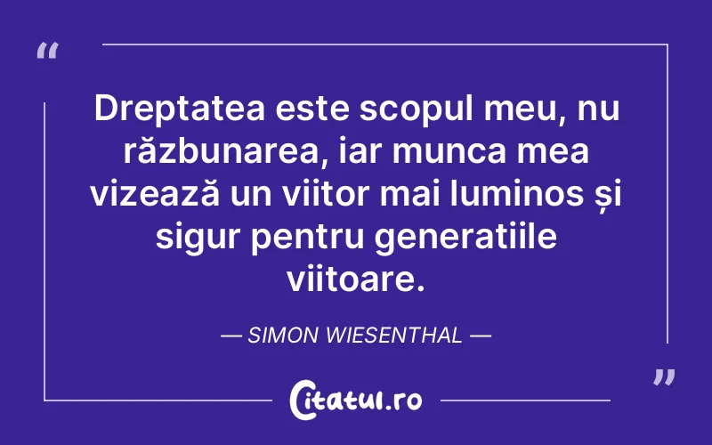 Citat Simon Wiesenthal - citate copii