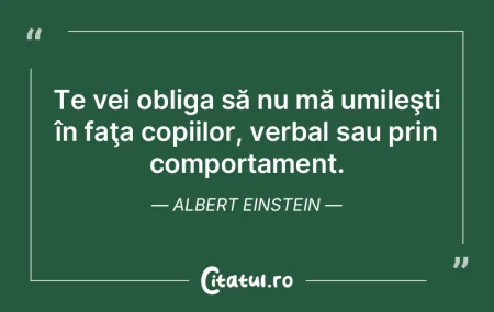 Te vei obliga să nu mă umileşti în f...