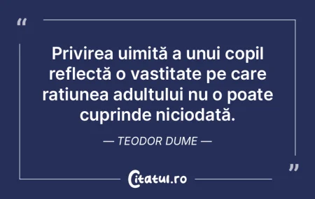 Privirea uimită a unui copil reflectă ...