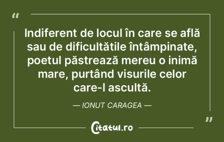 Indiferent de locul în care se află sa...