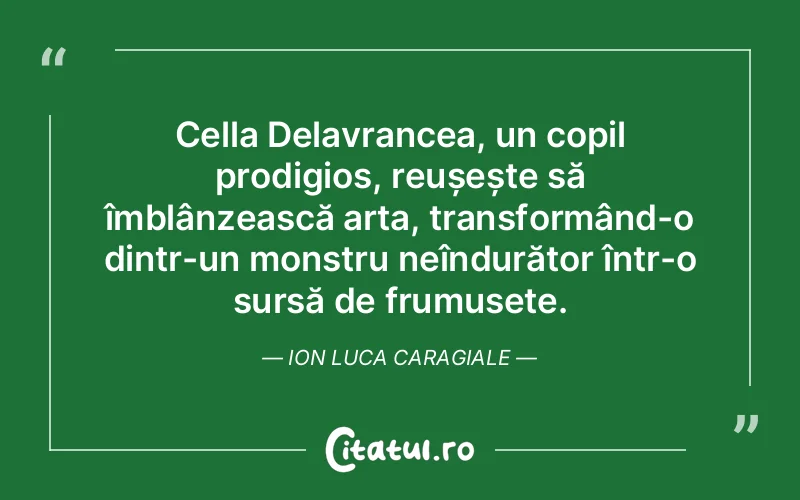 Citat Ion Luca Caragiale - citate copii