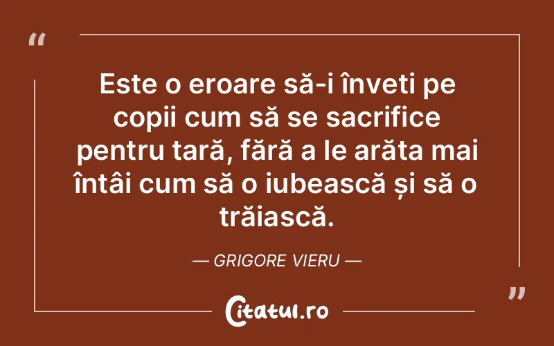 Citat Grigore Vieru - citate copii