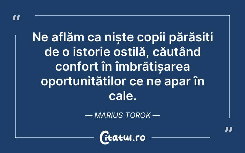 Citat Marius Torok - citate copii