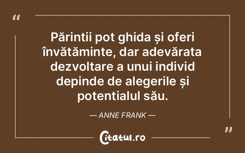 Citat Anne Frank - citate copii