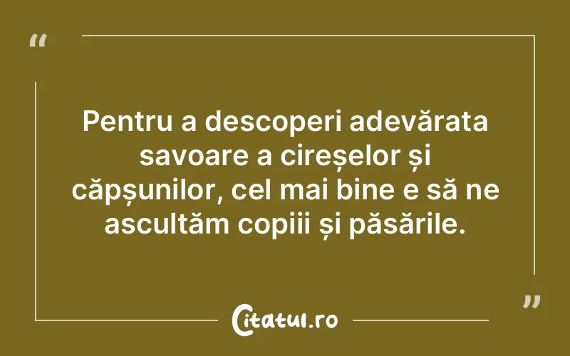 Citat Autor necunoscut - citate copii