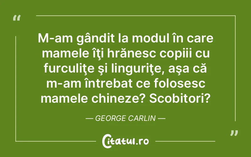 Citat George Carlin - citate copii