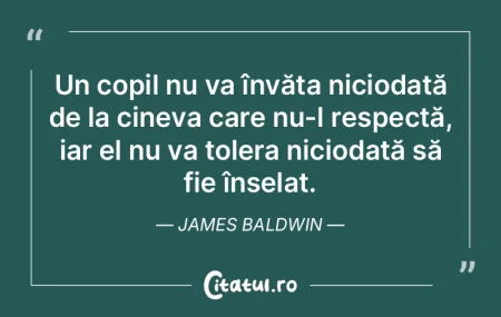 Un copil nu va învăța niciodată de l...