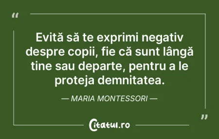 Evită să te exprimi negativ despre cop...