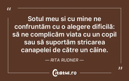 Soțul meu și cu mine ne confruntăm cu...