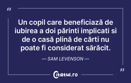 Un copil care beneficiază de iubirea a ...