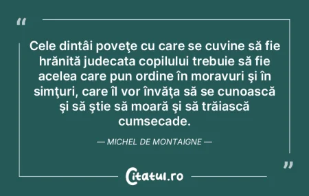 Cele dintâi poveţe cu care se cuvine s... Cele dintâi poveţe cu care se cuvine s...