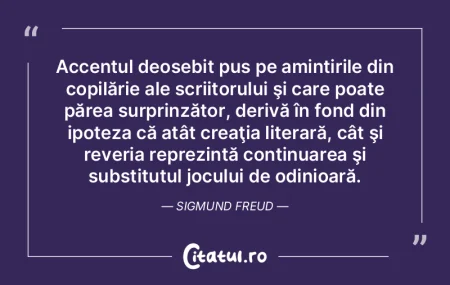 Accentul deosebit pus pe amintirile din ... Accentul deosebit pus pe amintirile din ...