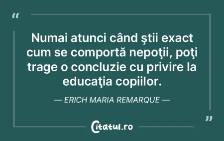 Numai atunci când ştii exact cum se co...