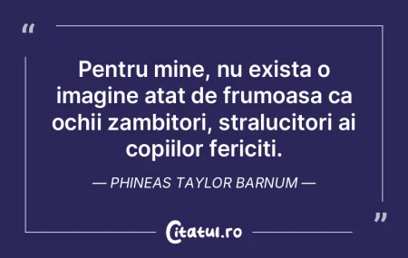 Pentru mine, nu exista o imagine atat de...