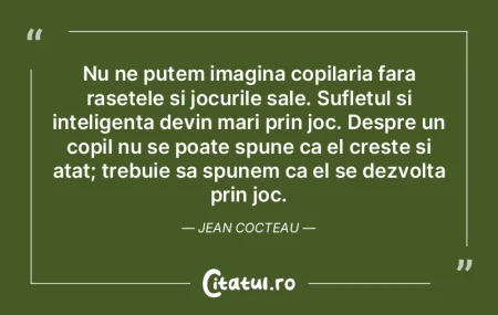 Nu ne putem imagina copilaria fara raset... Nu ne putem imagina copilaria fara raset...