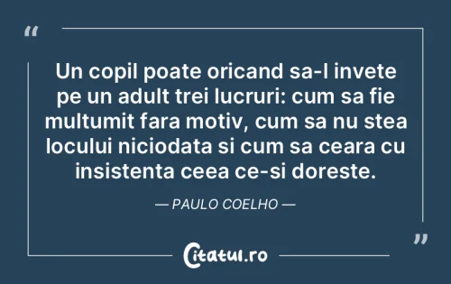 Citat Copii - Citatul.ro