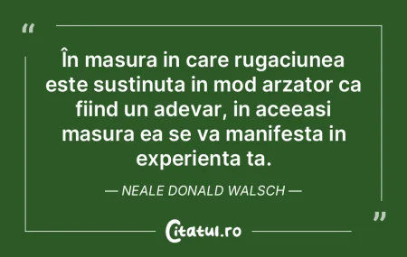 În masura in care rugaciunea este susti... În masura in care rugaciunea este susti...