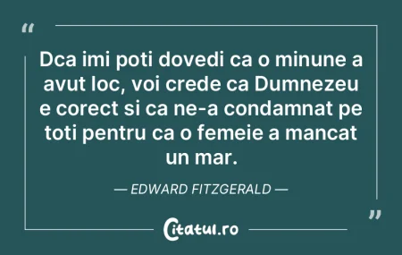 Dca imi poti dovedi ca o minune a avut l... Dca imi poti dovedi ca o minune a avut l...