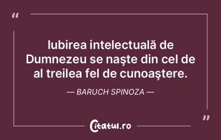 Iubirea intelectuală de Dumnezeu se naÅ... Iubirea intelectuală de Dumnezeu se naÅ...